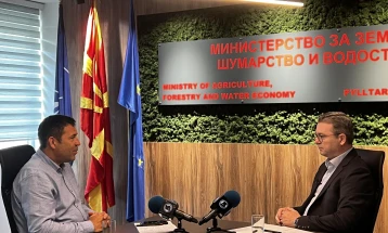 Трипуновски: Има сериозно поместување во позитивна насока во земјоделството