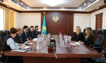 Bozhinovska-Akenzhenov: Ka potencial për bashkëpunim në energjetikë me Kazakistanin, veçanërisht në zhvillimin e hidrogjenit