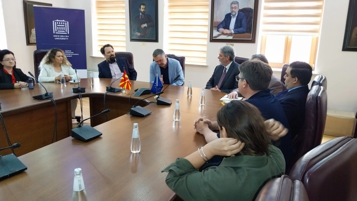 Штипскиот Универзитет „Гоце Делчев“ потпиша договор за соработка со Универзитетот „Хамболт“ од Калифорнија