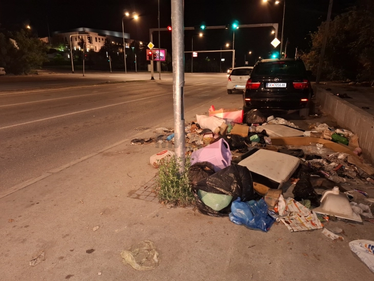 Janev për mbeturinat që Komuna e Çairit i hodhi para qytetit të Shkupit: Çdo veprim i kundërligjshëm në juridiksionin e policisë do të ndiqet penalisht