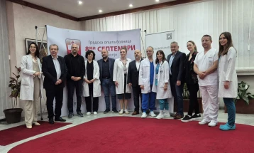 Првпат во државава изведена микробранова аблација на тироидна жлезда во ГОБ „8 Септември“