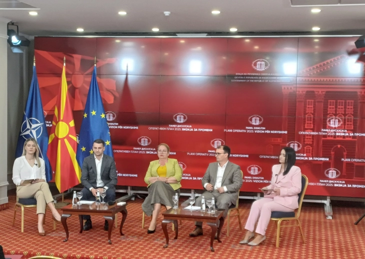 Трибина за Оперативниот план 2025: Младите да останат во земјава, луѓето во социјален ризик економски да се осамостојат