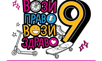 „Вози право, вози здраво“, најмасовниот вело настан на скопските улици