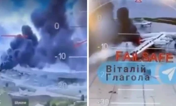 Украинската СБУ тврди дека со дронови уништила над 40 стратешки бомбардери во заднината на руска територија