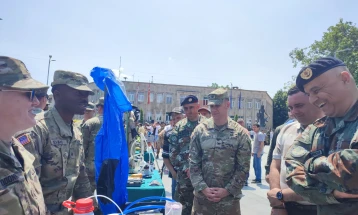 Во Кавадарци организиран Отворен ден на Армијата и презентација на воената вежба „Брз одговор 2025“ 