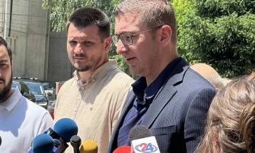 Mickoski rejects accusations from SDSM that together with Kocevski he was protecting Shtip police chief