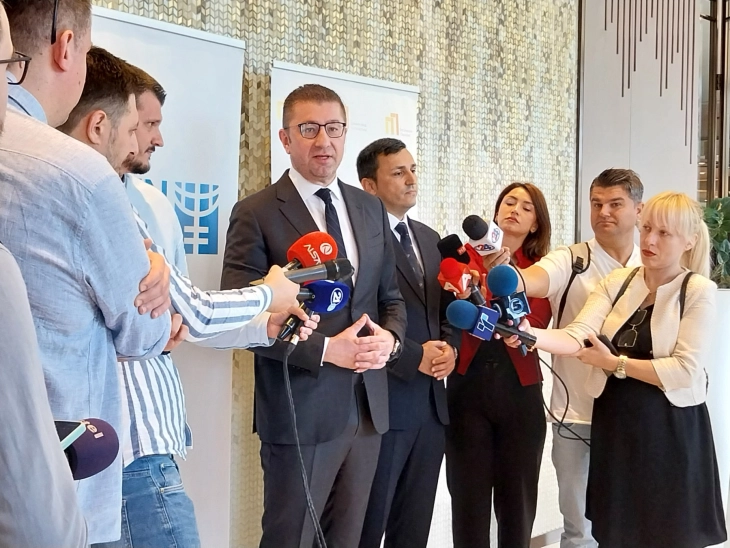 Mickoski: VMRO-DPMNE to back introduction of single electoral district with diaspora vote