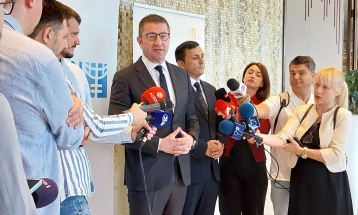 Mickoski: VMRO-DPMNE to back introduction of single electoral district with diaspora vote