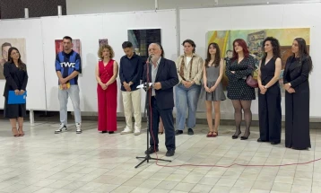 Hapet ekspozita vjetore e studentëve të Fakultetit të arteve të Universitetit të Tetovës