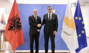 Зајакнување на билатералните односи во фокусот на средбата на министрите за надворешни работи на Кипар и на Албанија