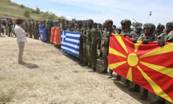 Në poligonin ushtarak Krivollak u mbajt një ditë për të ftuar të rangut të lartë në kuadër të stërvitjes ushtarake “Përgjigje e Shpejtë 2025”