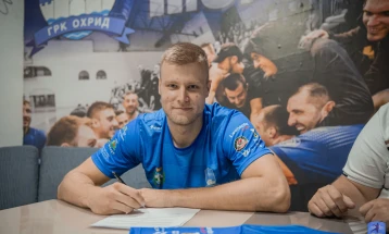 Стефан Петриќ потпиша за ГРК Охрид