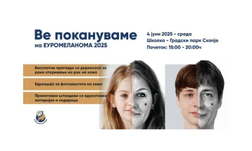 Во Градски парк настан Еуромеланома за превенција и заштита на детската кожа