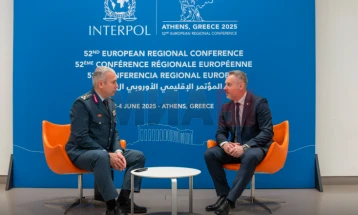 Bashkëpunimi mes policisë së Maqedonisë dhe Greqisë në fokus në takimin Malios-Janev në Athinë