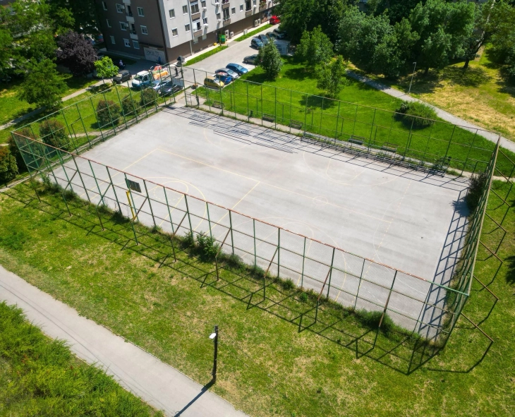 Ѓорѓиевски: Почнува целосна реконструкција на мултифункционалното игралиште и детското катче кај трим патеката