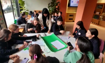 Основците од „Св.Јоаким Крчовски“ учествуваа на „Идеатон“ за одржливо земјоделство