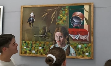 Во Делчево отворена изложбата „60 години творештво“ од уметникот Танас Дедов