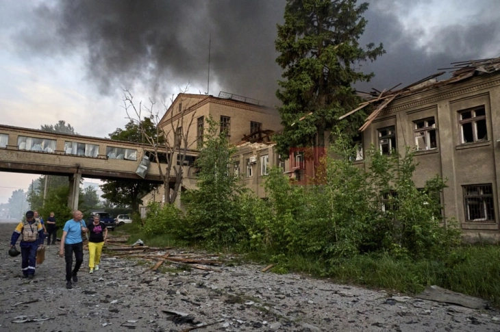 Киев: Руски дронови го нападнаа Харков