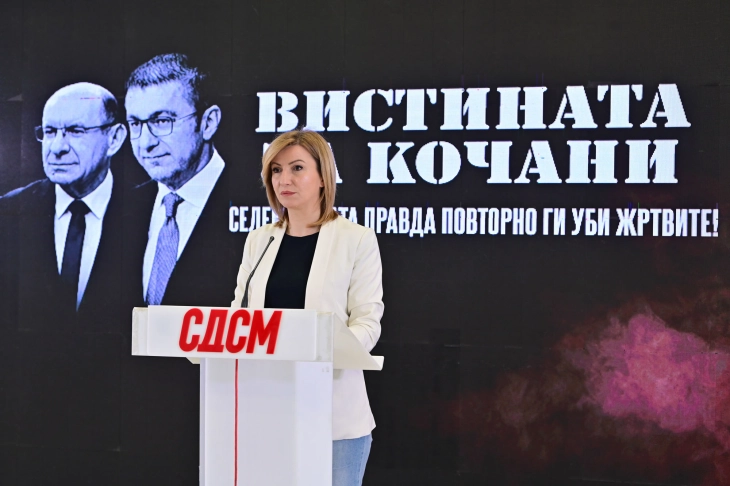 Кузеска: Вистината за Кочани: Власта организирано ги штити виновниците