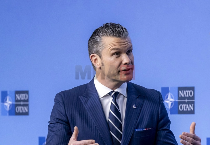 Хегсет: Речиси да постои консензус во НАТО за зголемување на трошоците за одбрана на пет отсто од БДП