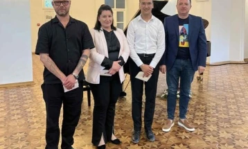 Владимир Србиновски лауреат на Интернационалниот „Пијано Фест Битола 2025“