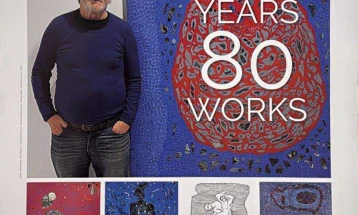 Киро Урдин со самостојна изложба во Брисел