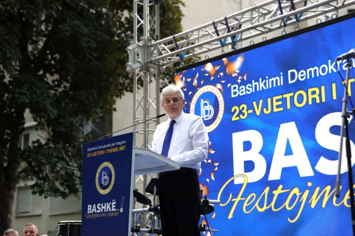 ДУИ одбележа 23 години од основањето, Ахмети побара предвремени парламентарни заедно со локалните избори