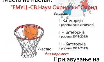 Четврт хуманитарен турнир – Street Basket 3х3 „Од деца за деца“ во Охрид