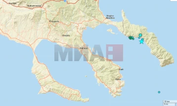 Земјотрес со јачина од 5,3 степени во близина на Света Гора на третиот крак на Халкидики
