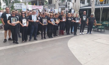 Деветти марш на семејствата на загинатитите во кочанската дискотека „Пулс“