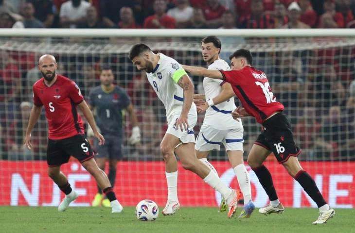 Shqipëria dhe Serbia ndajnë pikët në Tiranë