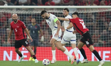 Shqipëria dhe Serbia ndajnë pikët në Tiranë