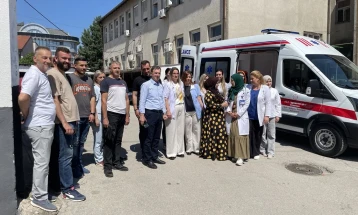 Ново амбулантно возило за Итна Помош Куманово