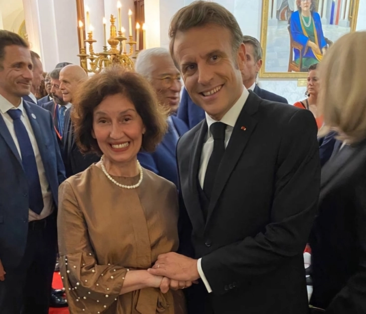 Сиљановска-Давкова: Чест ми е што сум меѓу гостите на Макрон