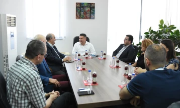 Profesorë nga Universiteti i Teknologjisë në Lodz të Polonisë e vizituan Universitetin e Tetovës