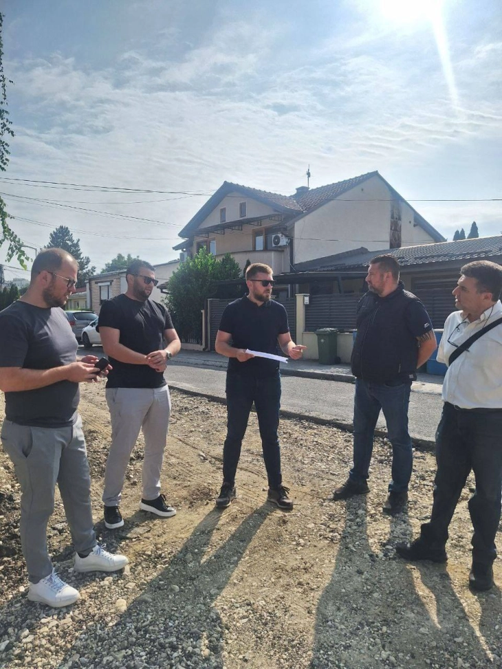 Реконструкција на четири улици во Населба Лисиче