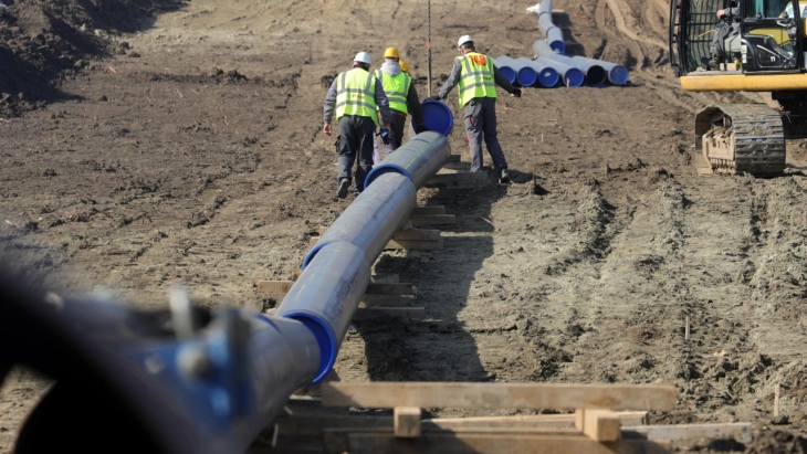 Mickoski: Gas pipeline with Greece under construction, I hope works on northern interconnector with Serbia to start soon