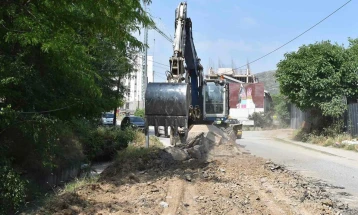 Започна целосна реконструкција на делница на Раштански пат во Велес 
