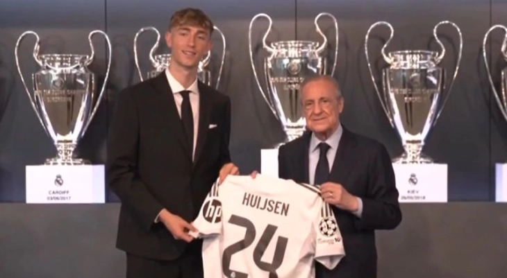 Huijsen calls Madrid 'club of my life' after move from Bournemouth