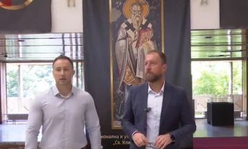 Љутков: Обезбедени се речиси 24 милиони денари за санација на блок 3 и 5 и кровот на Универзитетска библиотека „Св. Климент Охриски“-Скопје