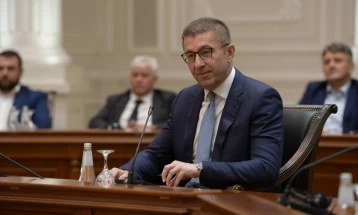 Mickoski: Këtyre ditëve do të informohem nga Koshta nëse Sofja ka pranuar takim eventual në Samitin e NATO-s në Hagë