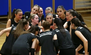 Македонските кадетки поразени од Бугарија на стартот на одбојкарската Балканијада