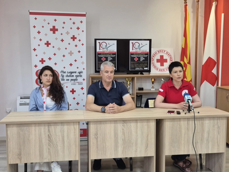 Со свечена академија Црвен крст Охрид ќе го одбележи 80 годишниот јубилеј