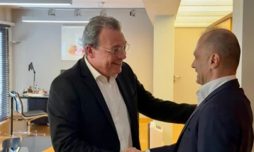 Фамелос и Филипче ги потврдиле добрите односи и соработката меѓу СИРИЗА и СДСМ