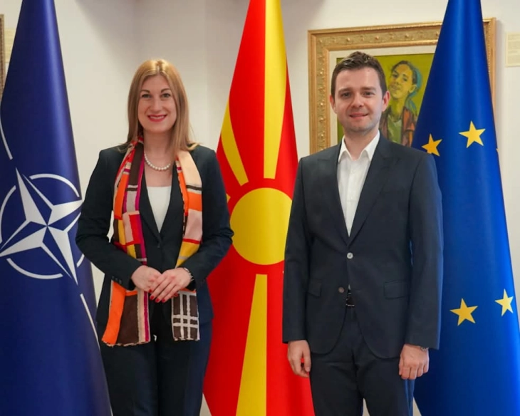 Проштални средби на Муцунски со амбасадорките на Република Србија и Кралството Шведска