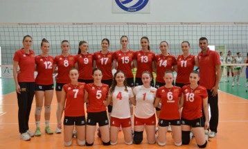 Македонските кадетки го совладаа Косово на Балканското првенство во одбојка