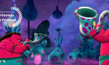 Награда за „Јон Вардар против галаксијата“ на фестивал во Еквадор