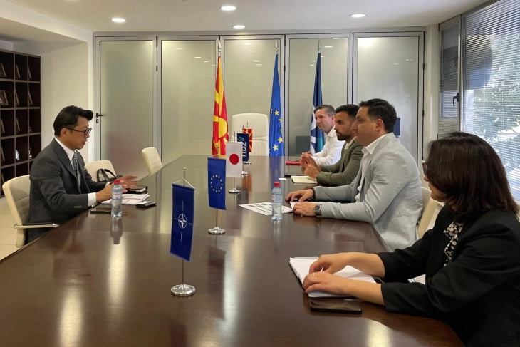 Димовски оствари средба со генералниот менаџер на канцеларијата на јапонската корпорација Марубени во Будимпешта и во Прага