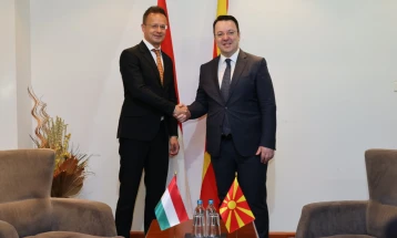 Nikoloski and Szijjártó reaffirm partnership based on political and economic cooperation