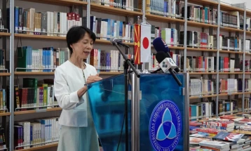 Japanese Ambassador Kawahara visits Tetovo for completion of two projects